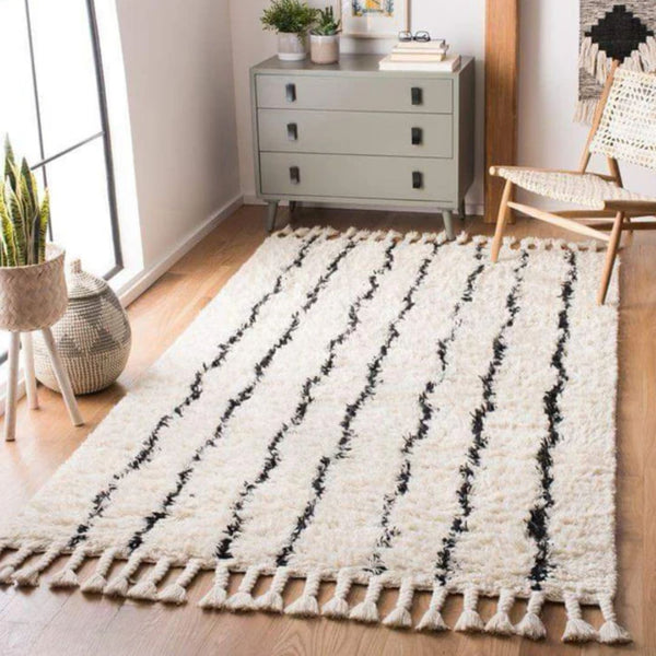 سجادة هاند ميد من الصوف الخالص - 200x150cm - LUS-285
