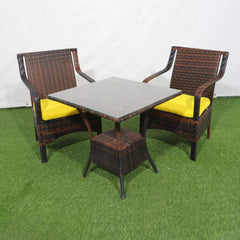 Rattan set 2 chairs and table TOK-001