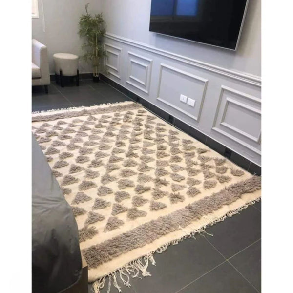 سجادة هاند ميد من الصوف الخالص - 200x300cm - LUS-191