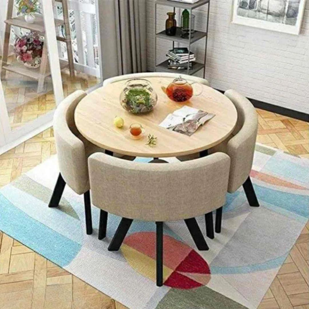 Beech Wood Dining Set - O-SRH-156