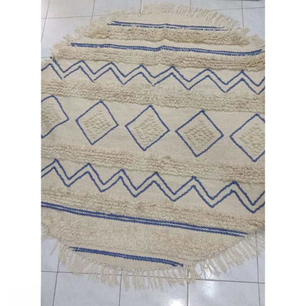 سجادة هاند ميد من الصوف الخالص - 150x150cm - LUS-290