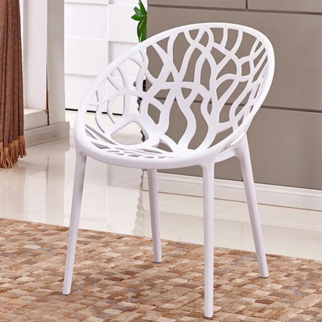 High-quality polyethylene plastic chair – elegant and durable design for gardens and cafes (OS-KO-004)