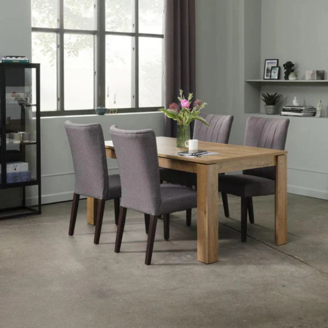 Dining table - 5 pieces of high quality beech wood - KYN-189