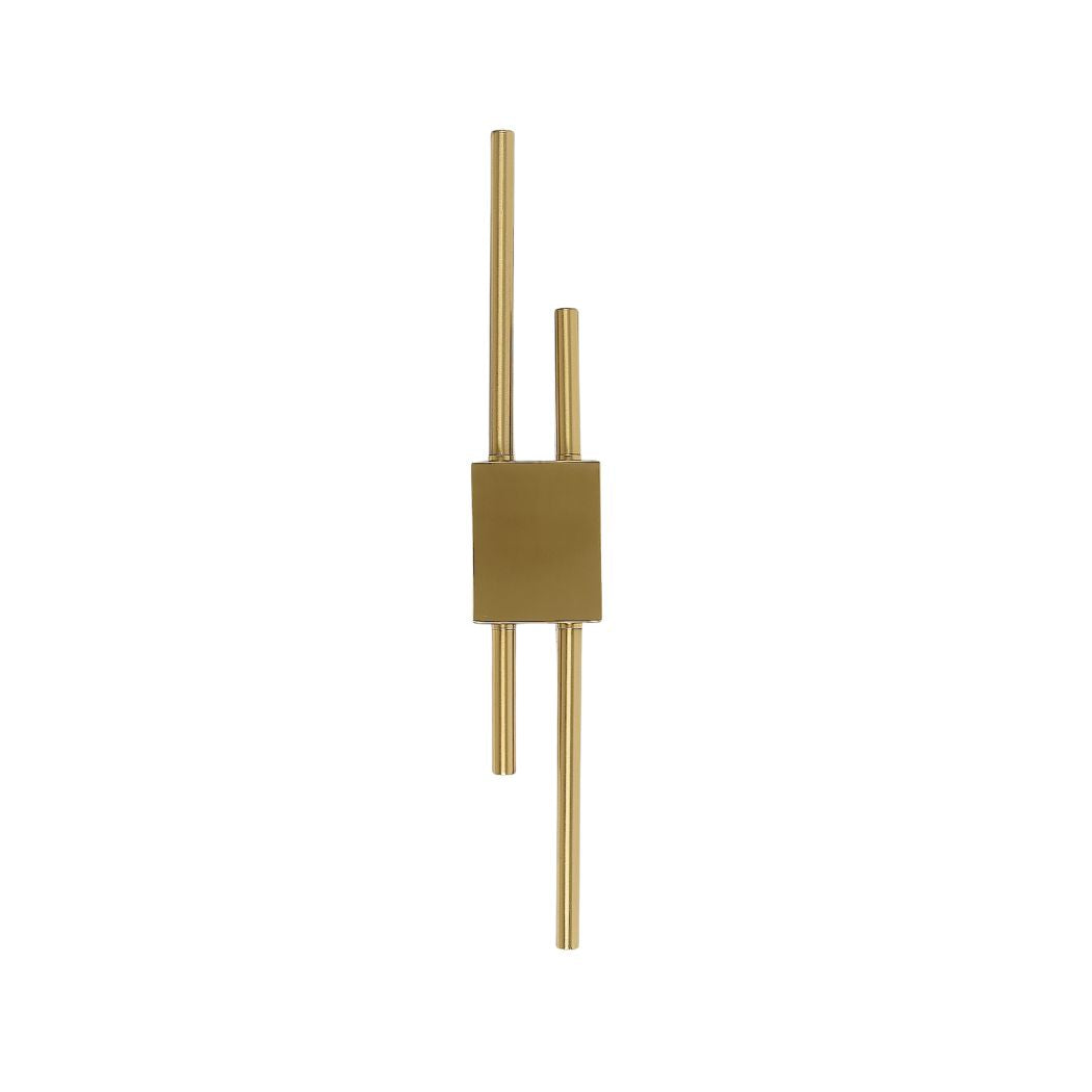 Square Copper Wall Sconce with LED Lighting Model WDD-059 – Luxurious Modern Design by Oscar Furniture