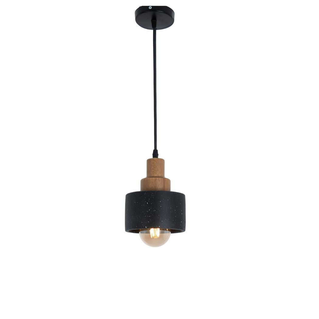 Concrete black ceiling medallion model WDD-044 – Modern and luxurious design by Oscar Furniture