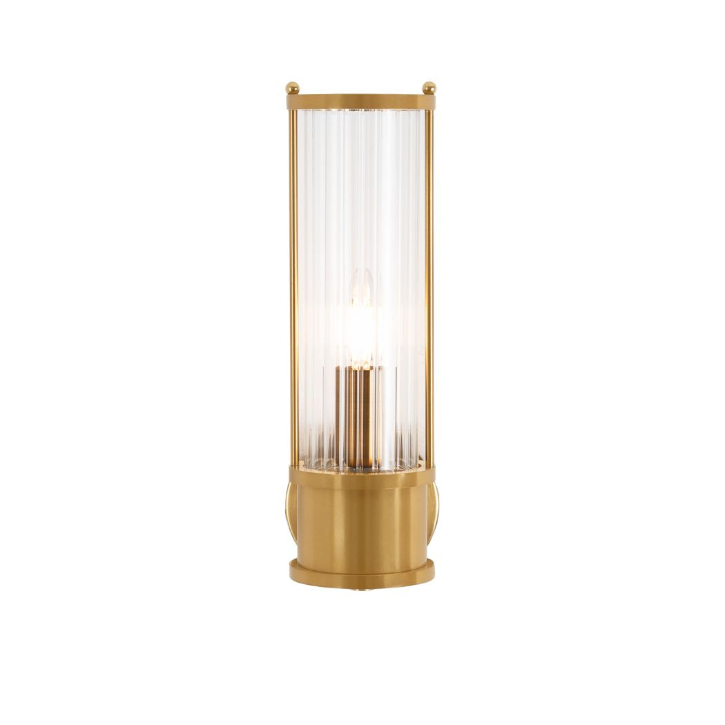 Wall sconce metal and transparent glass model WDD-057 – luxurious modern design from Oscar Furniture