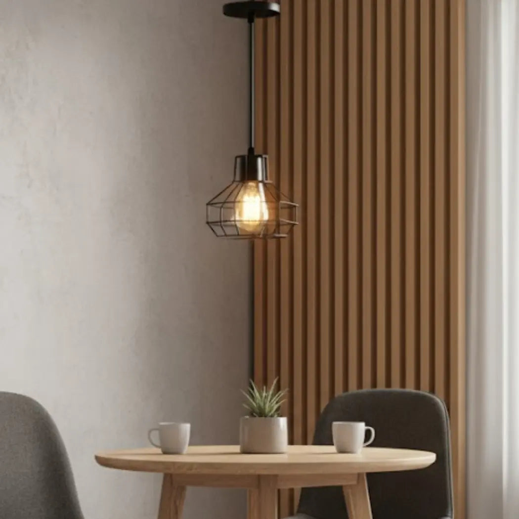 Single Metal Ceiling Pendant Electrostatic Rust-Resistant Coating – Model SKN-005 from Oscar Furniture