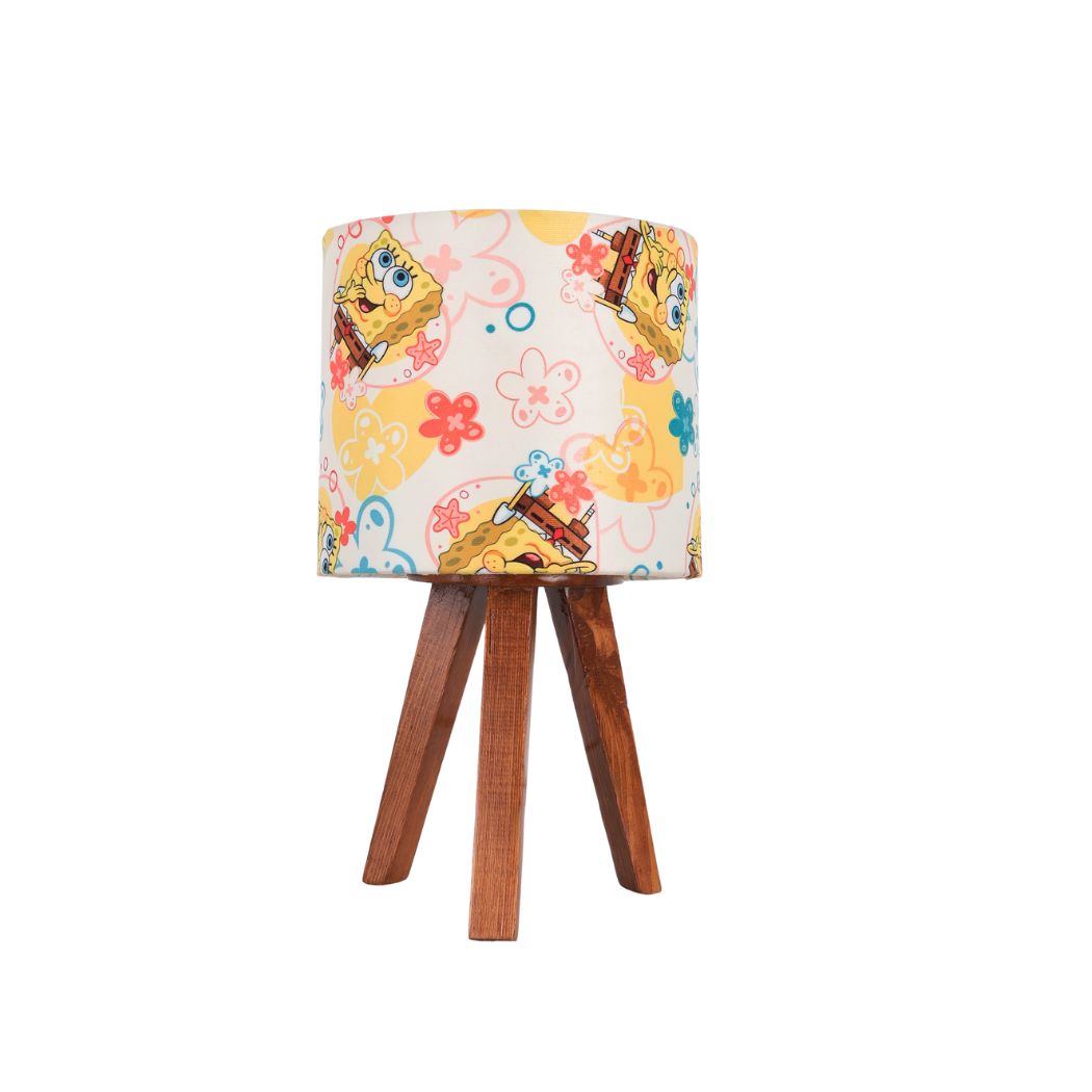 Wooden floor lamp in brown color model WDD-051 – A touch of luxury and warmth from Oscar Furniture