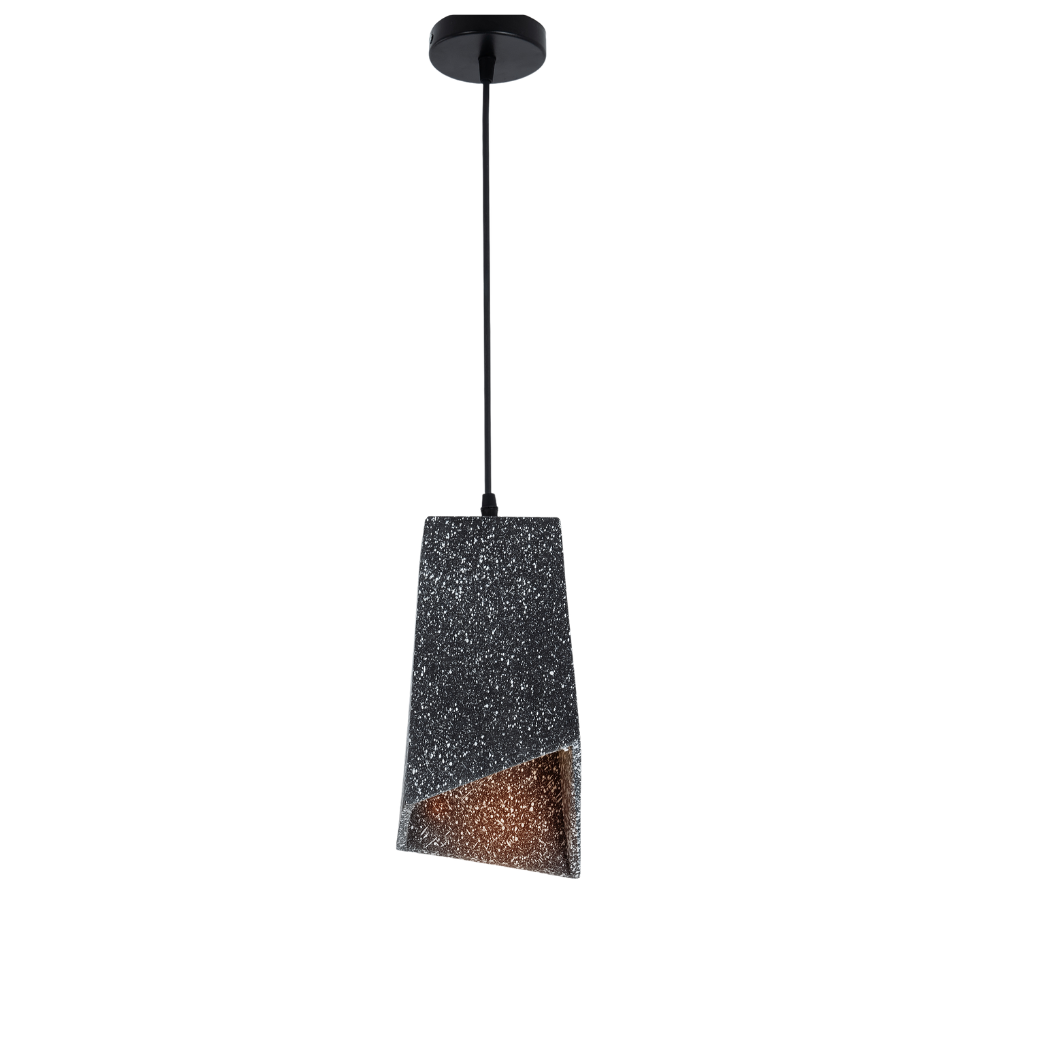 Concrete black ceiling medallion model WDD-040 – A touch of modern luxury from Oscar Furniture