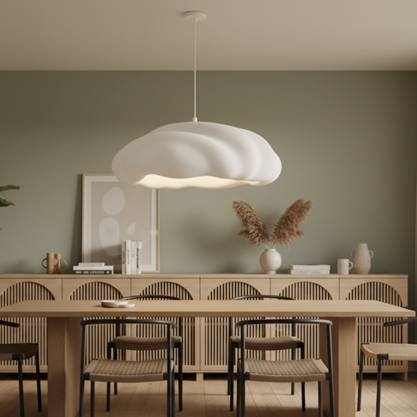 نجفة فايبر جلاس عالية الجودة – عرض 50 سم × ارتفاع 30 سم – تصميم عصري فاخر – موديل FIG-005