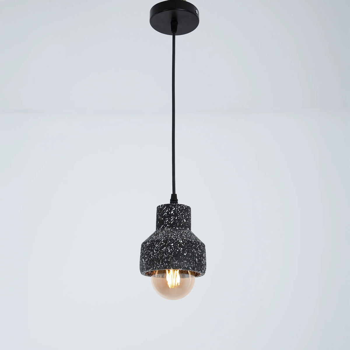 Concrete ceiling medallion in gray color model WDD-038 – Elegant modern design from Oscar Furniture