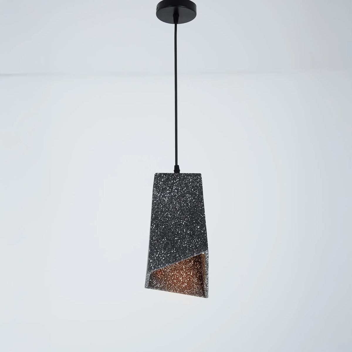 Concrete black ceiling medallion model WDD-040 – A touch of modern luxury from Oscar Furniture