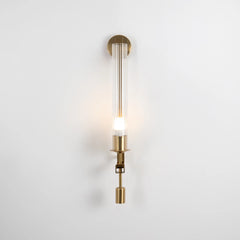 Wall sconce metal and transparent glass model WDD-055 – Elegant modern design from Oscar Furniture