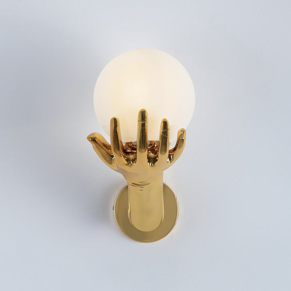 أبليك حائط ذهبي مصنوع من الفايبر جلاس والزجاج موديل WDD-061 – لمسة فنية فاخرة من أوسكار فرنتشر