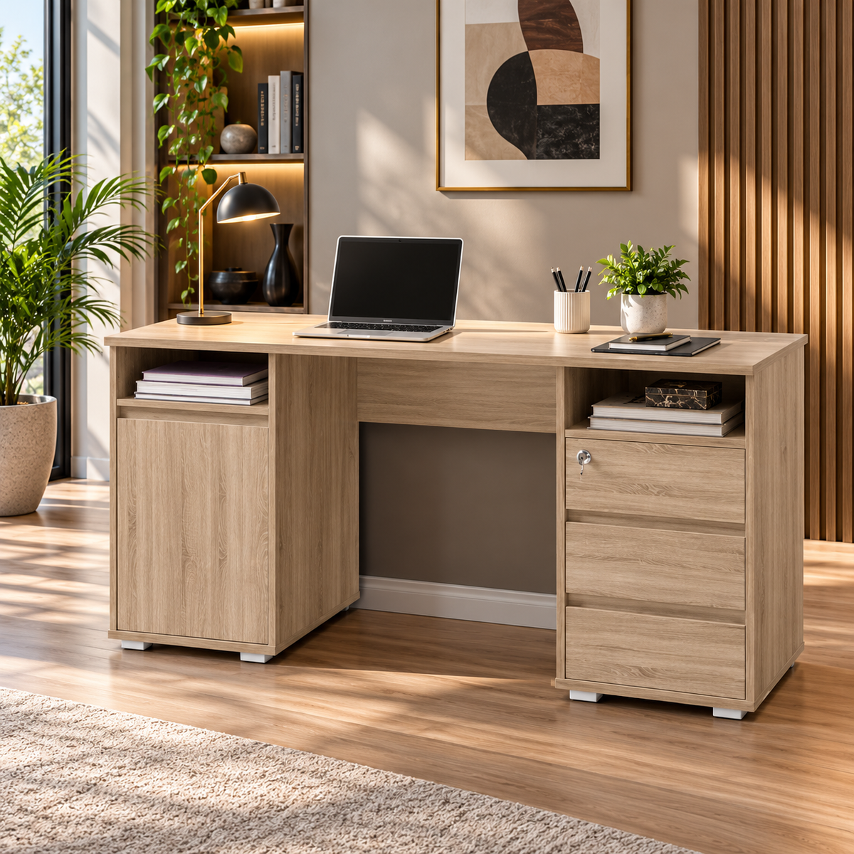 Spanish MDF Employee Desk - CEM-185
