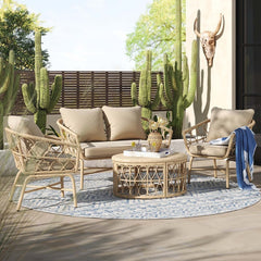 Sydney One Rattan Set for 4 Persons - OS-430