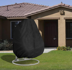 Waterproof protective cover for a two-person outdoor furniture swing—Oxford fabric—OS-CV-023