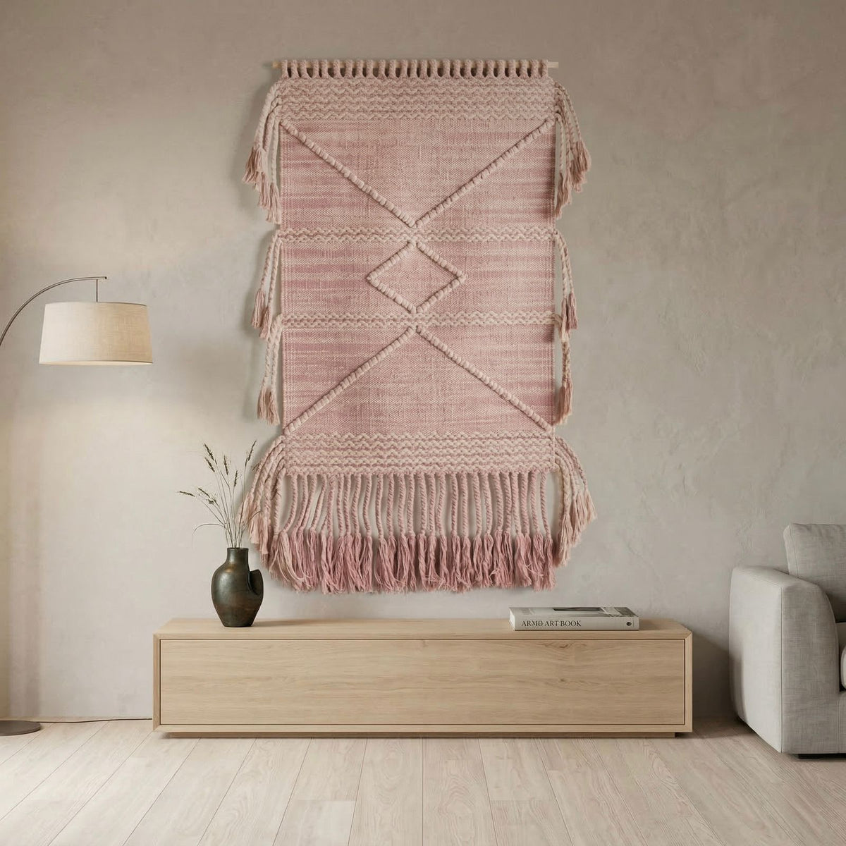 Handmade wool wall rug by Oscar Furniture – Rof-195