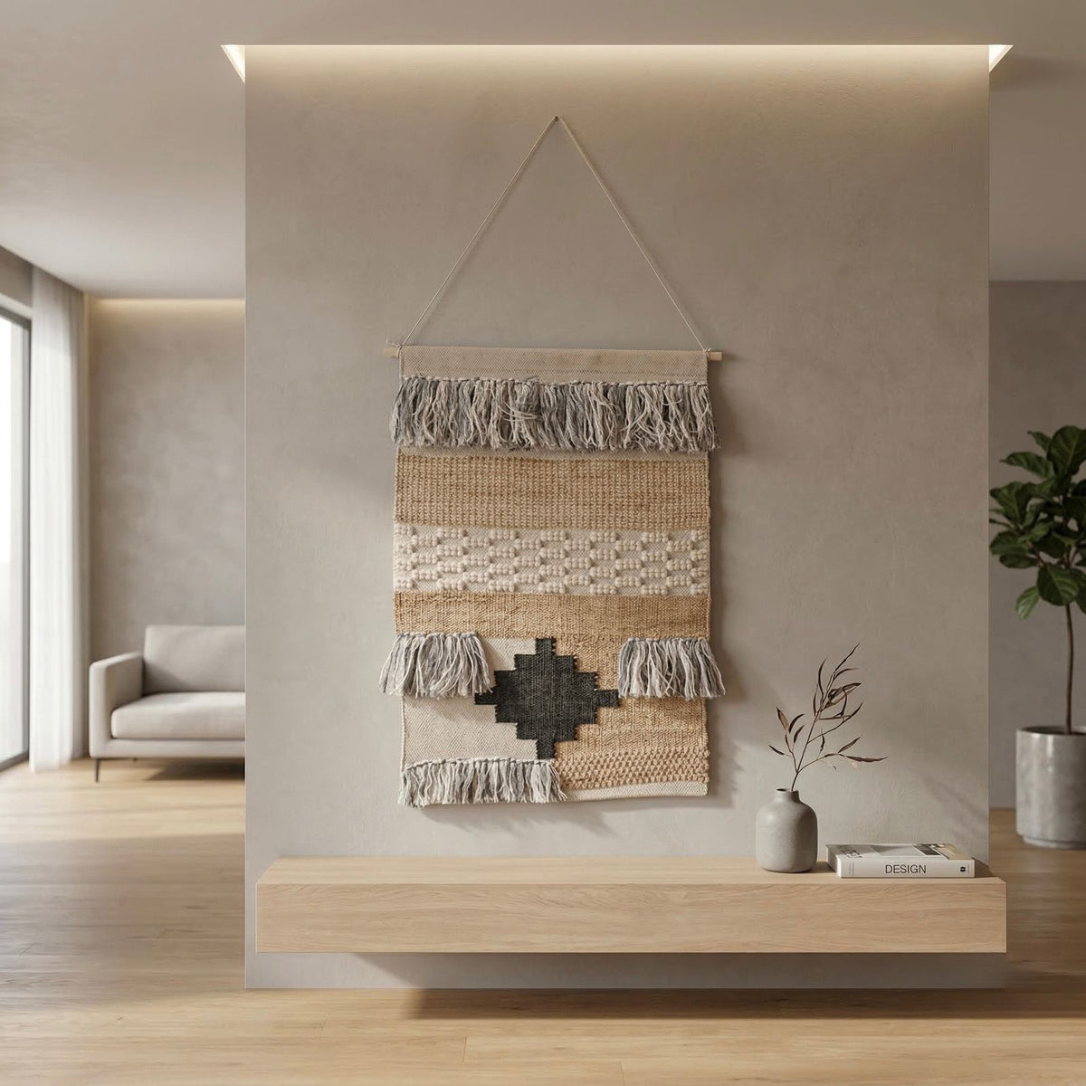 Handmade wool wall rug from Oscar Furniture – Rof-192