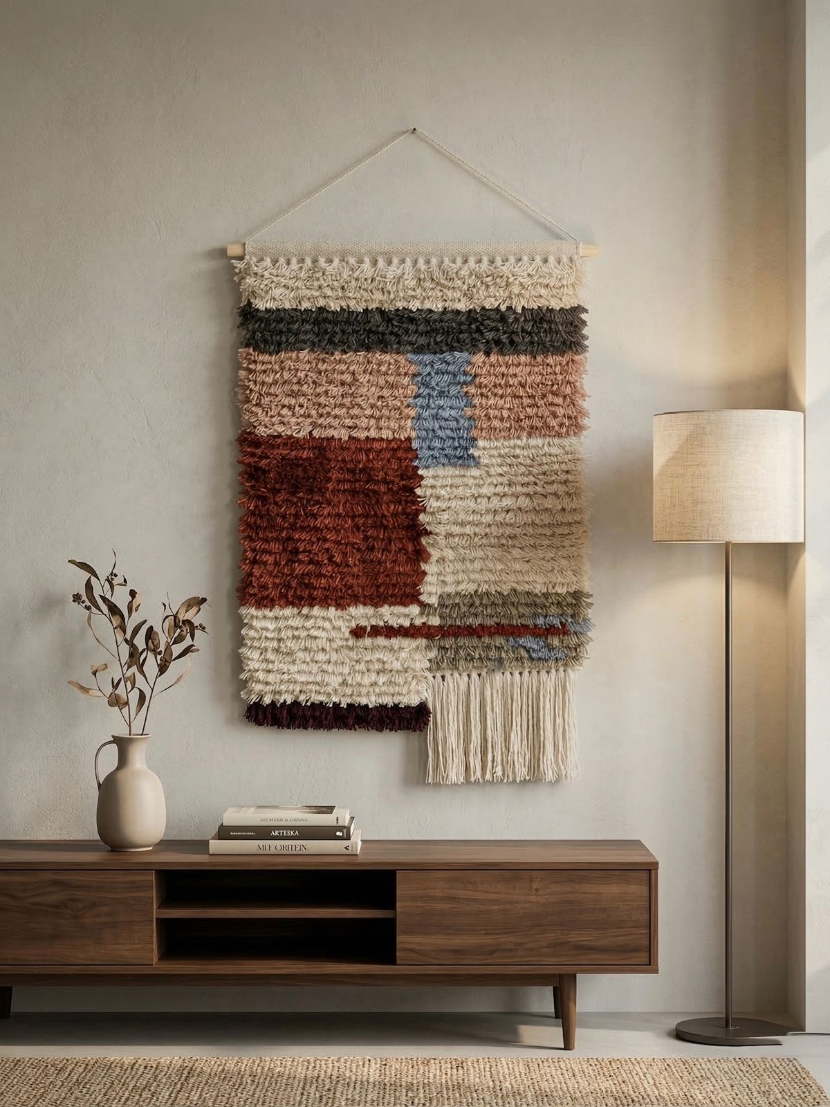 Handmade wool wall rug from Oscar Furniture – Rof-194