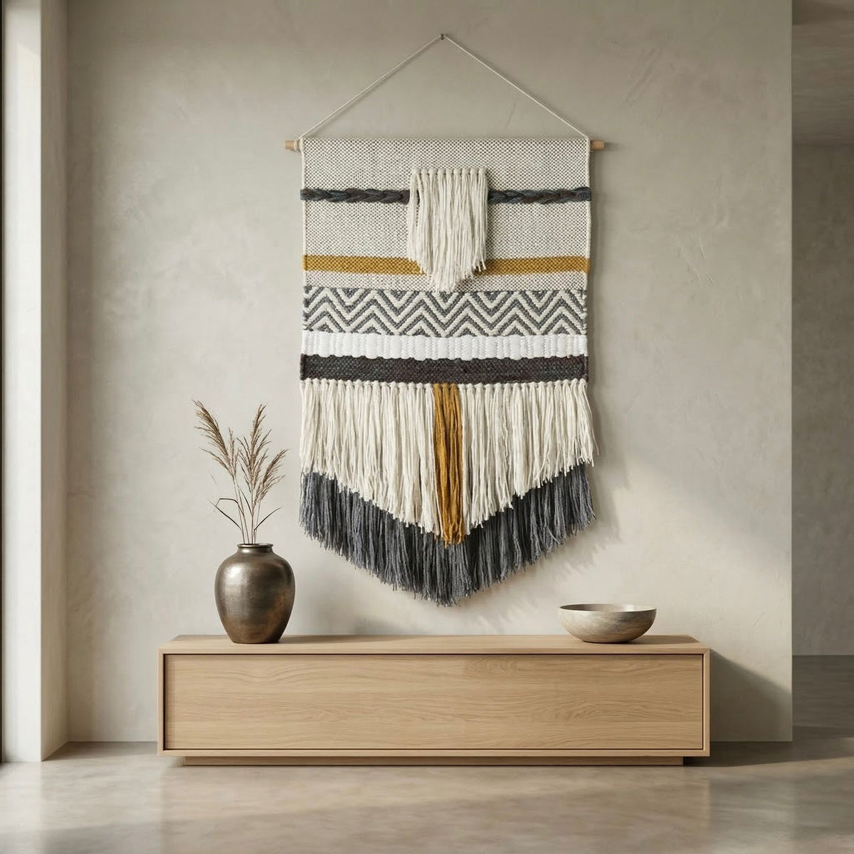Handmade wool wall rug from Oscar Furniture – Rof-198