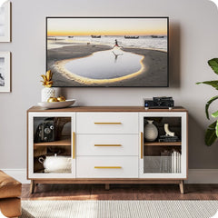 Three-drawer, two-door sideboard from Oscar Furniture-OFF-MD-008