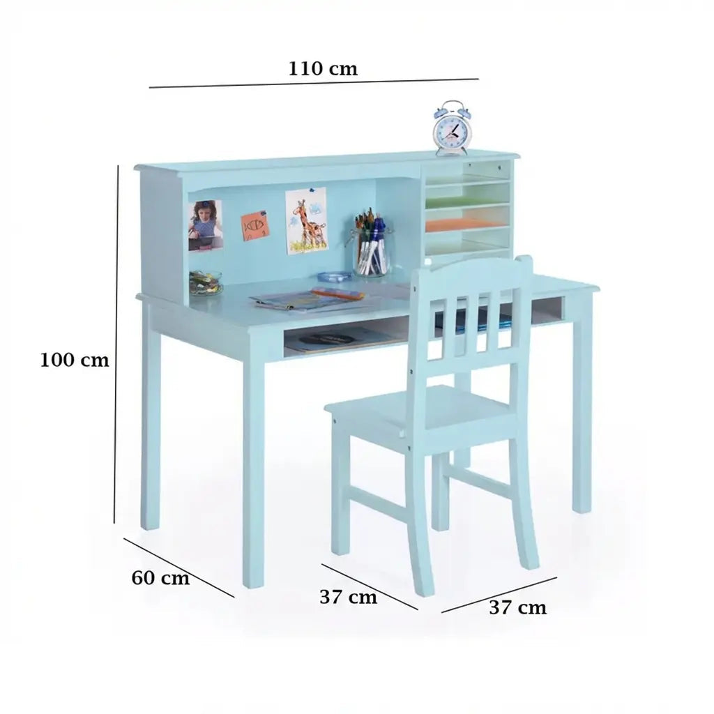 High quality wooden countertop children's desk with office chair - OSM-364