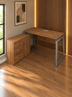 High-Quality Spanish MDF Wood Employee Desk with Modern Design – Model CEM-195