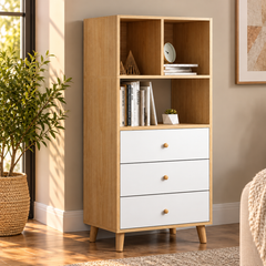 High quality MDF wood bookcase - OSM-434