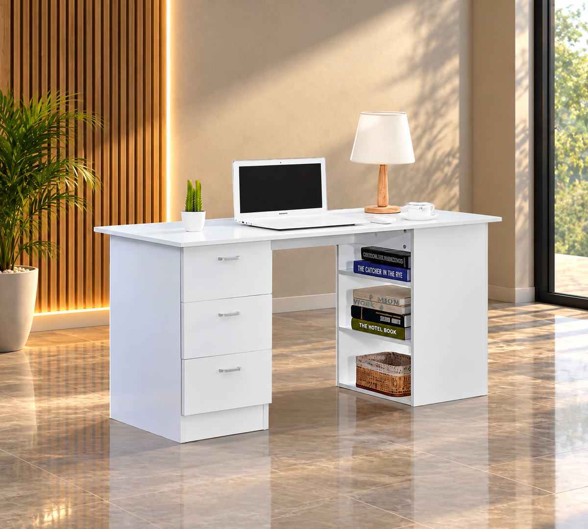 High-quality MDF wooden desk - OAL-019