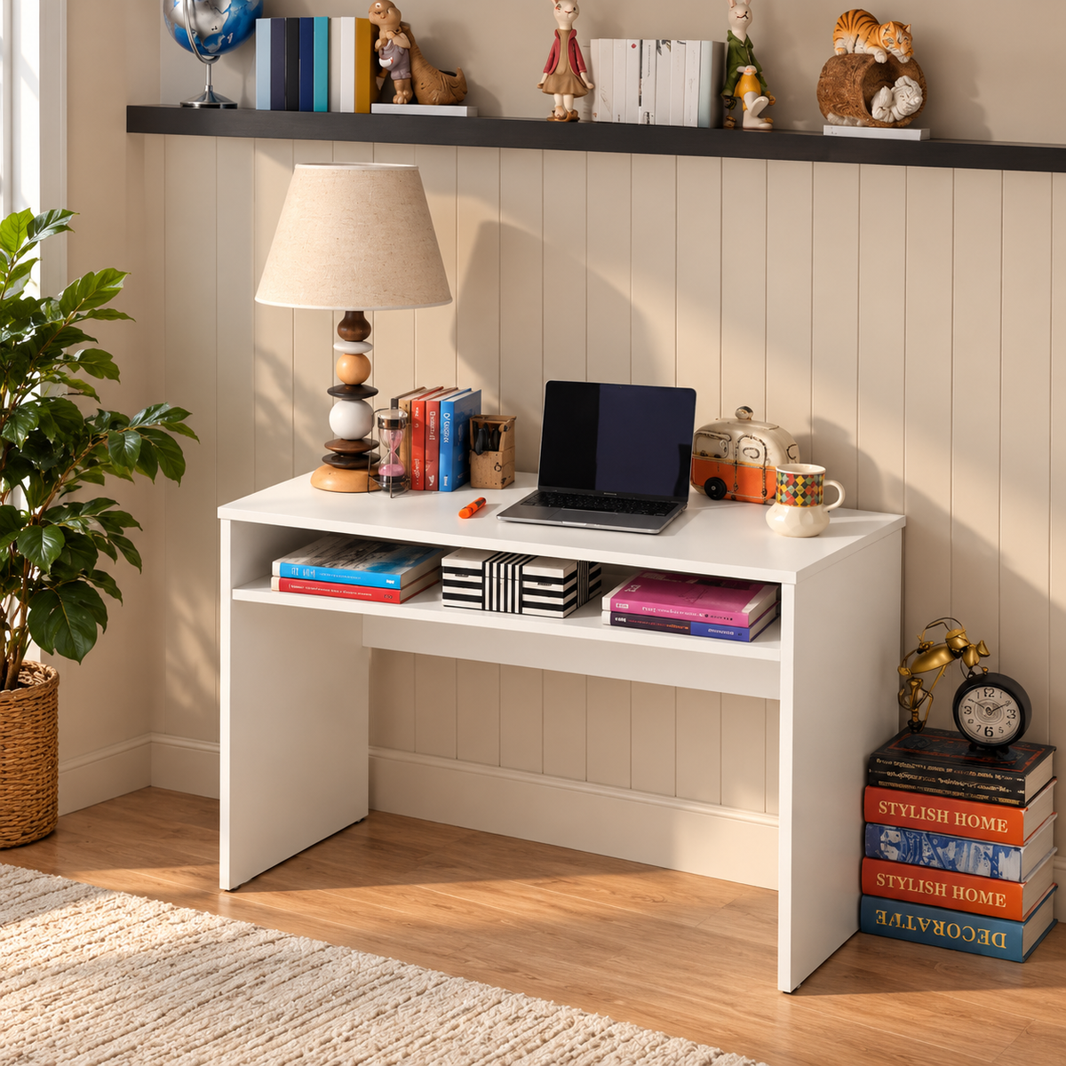 مكتب خشب MDF عالي الجودة 40X80سم -BDF-124