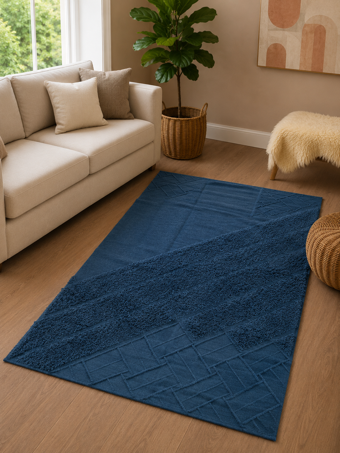 Handmade wool floor rug from Oscar Furniture – Rof-163