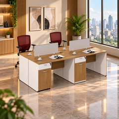 خلية عمل أوسكار فرنتشر – خشب MDF إسباني مع درج وضلفة