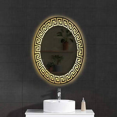 Modern wall mirrors with chamfered edge – 4 mm mirrors from Dr. Grish – Model EGC-014