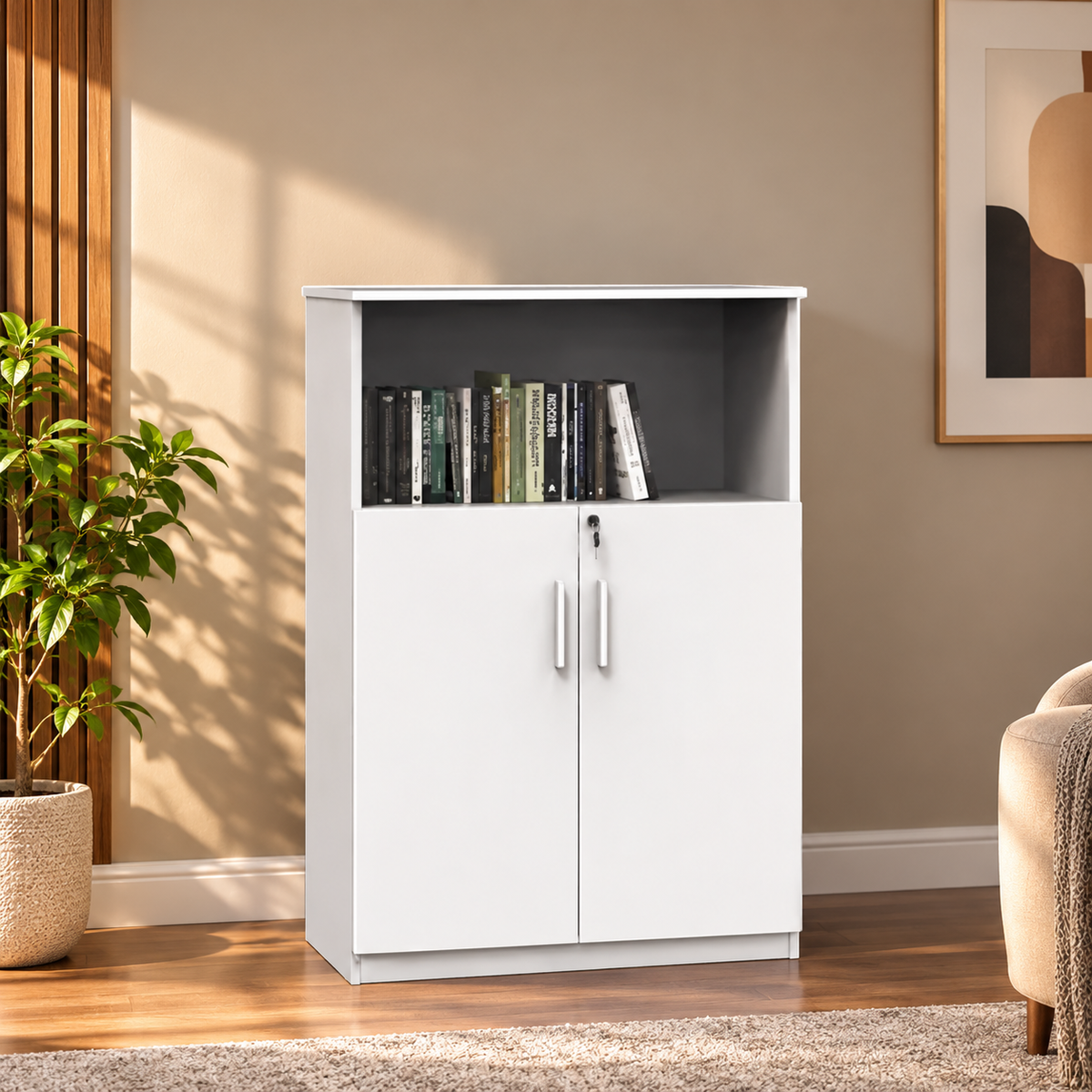 High quality MDF wood bookcase - OSM-463