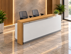 مكتب استقبال - Reception Counter - خشب MDF اسباني - CEM-098