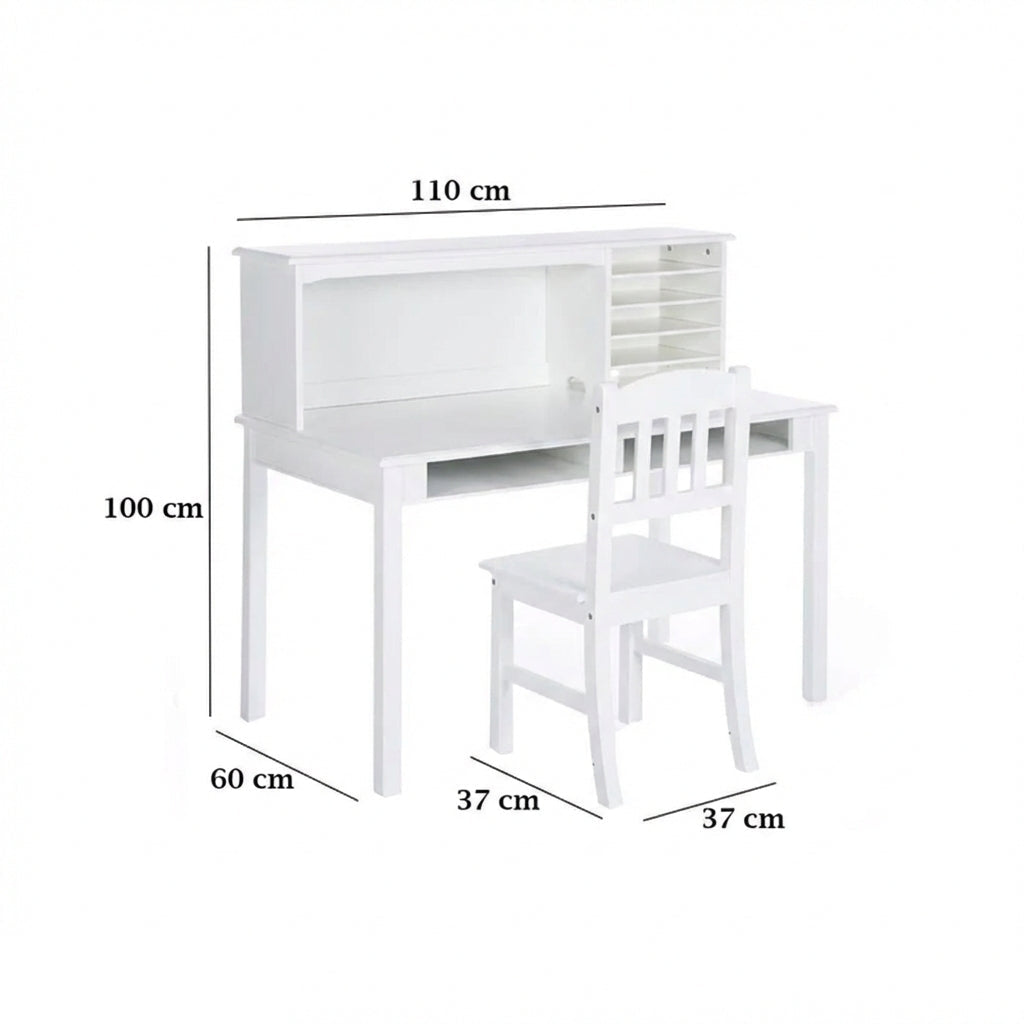 High quality wooden countertop children's desk with office chair - OSM-365