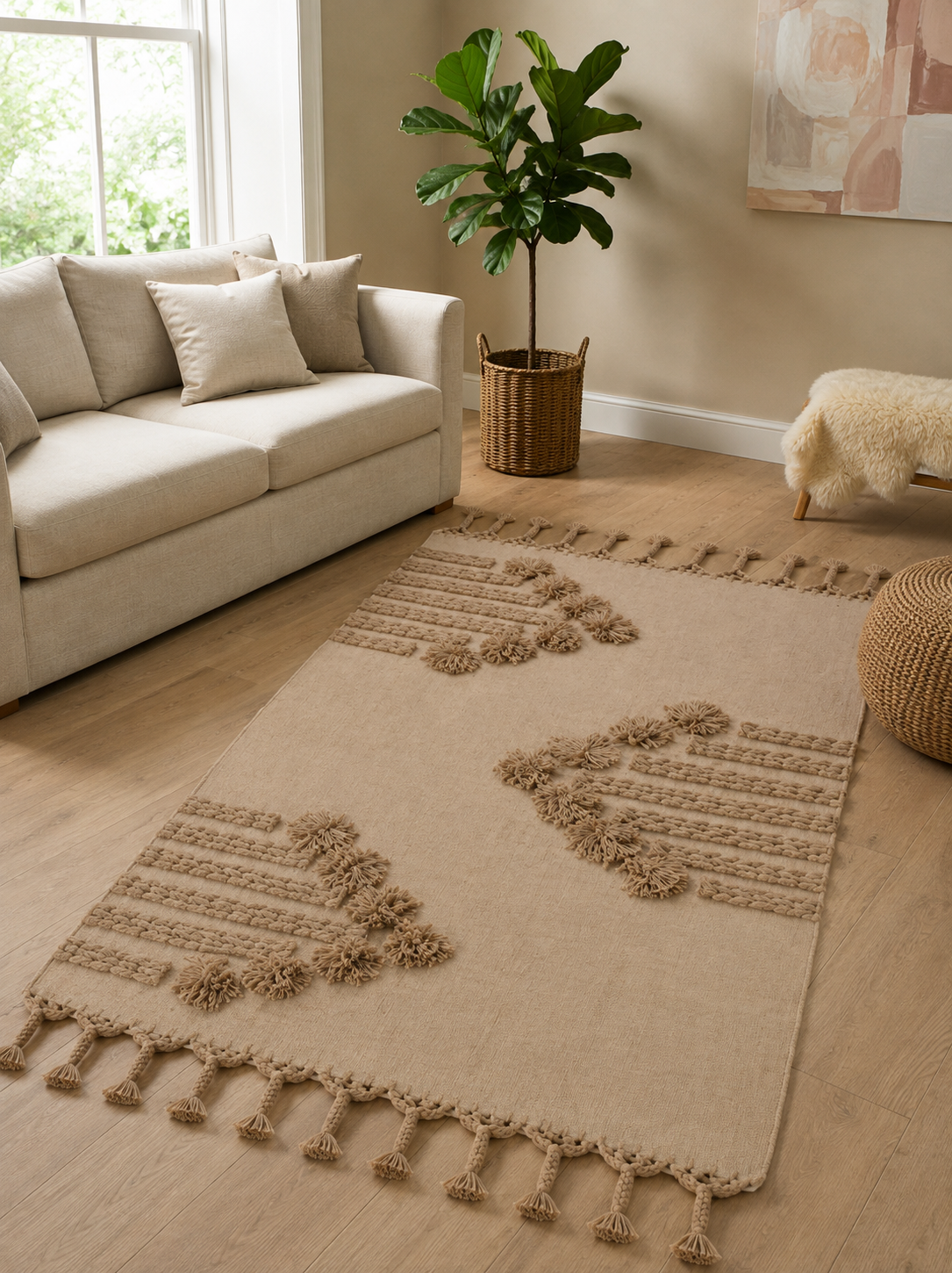 Handmade wool floor rug from Oscar Furniture – Rof-155