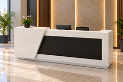 Reception desk - Reception Counter - Spanish MDF wood - CEM-111