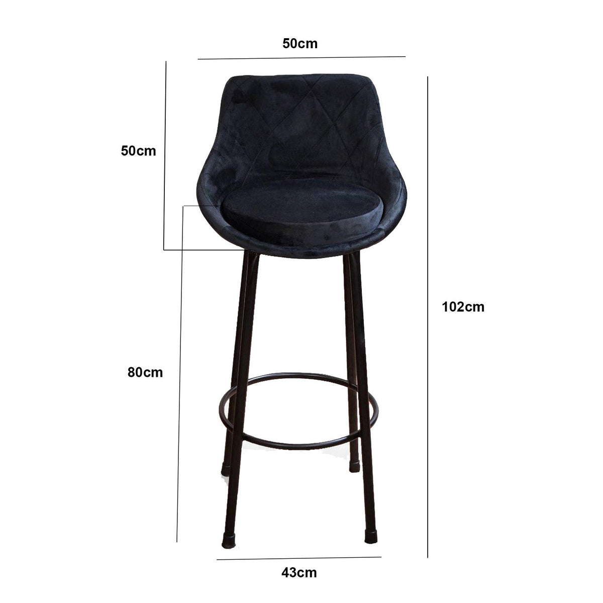 Frontie bar chair