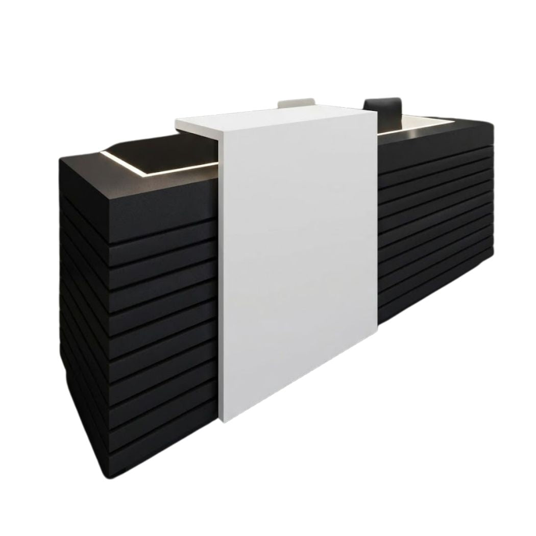 Reception desk - Reception Counter - Spanish MDF wood - CEM-115