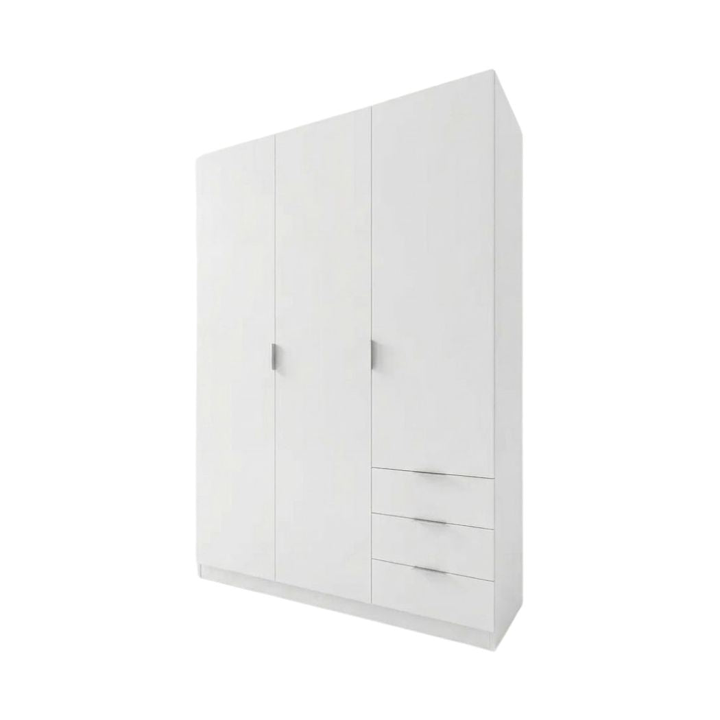 Large MDF Wood Wardrobe with Practical Design for Organizing Clothes – WAF-212