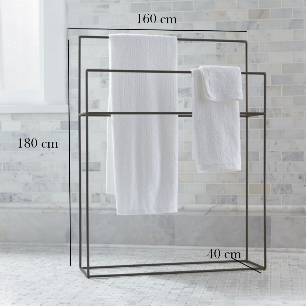 Iron clothes hanger with electrostatic paint