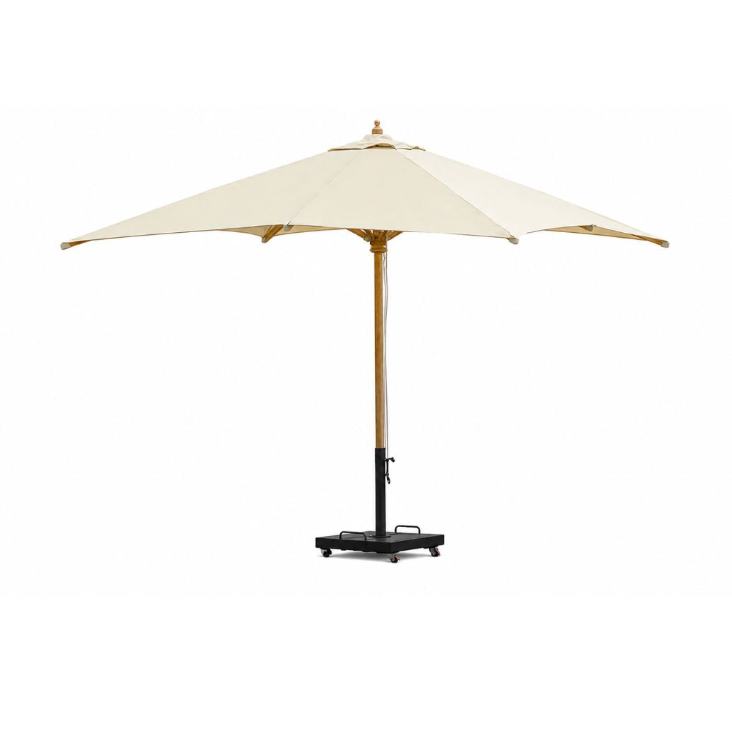 Clara light beige umbrella size 3m*3m