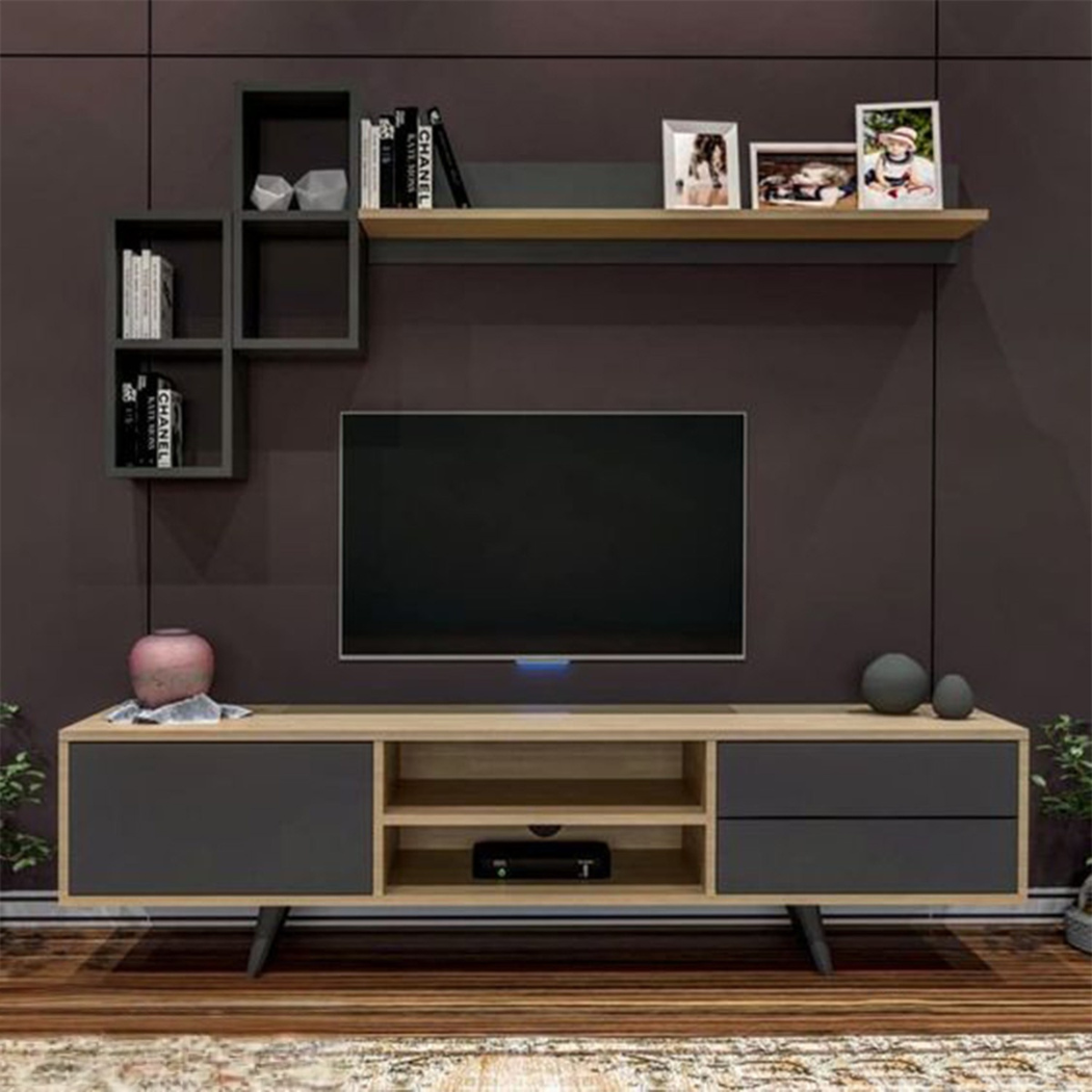 ترابيزة تليفزيون خشب MDf عالي الجودة - 180cmX40cm - ANT-135