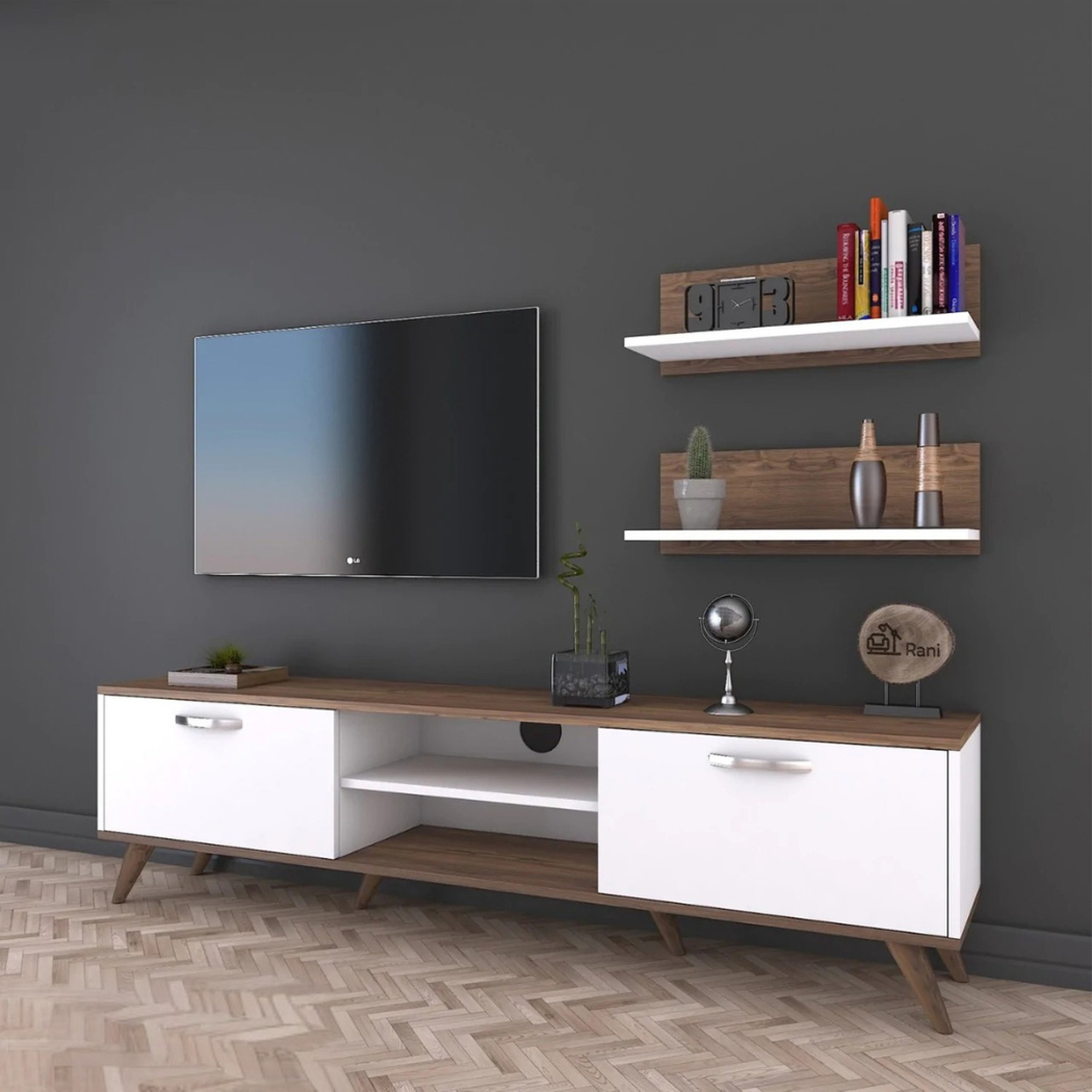 ترابيزة تليفزيون خشب MDf عالي الجودة - 160cmX40cm - ANT-124