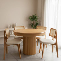 Dining set - 4 pieces high-quality beech wood - OSM-608