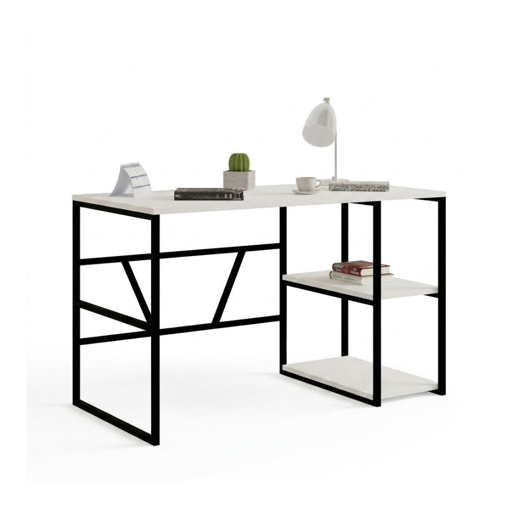 Large Steel and MDF Wood Desk with Professional Design for Work – WAF-251