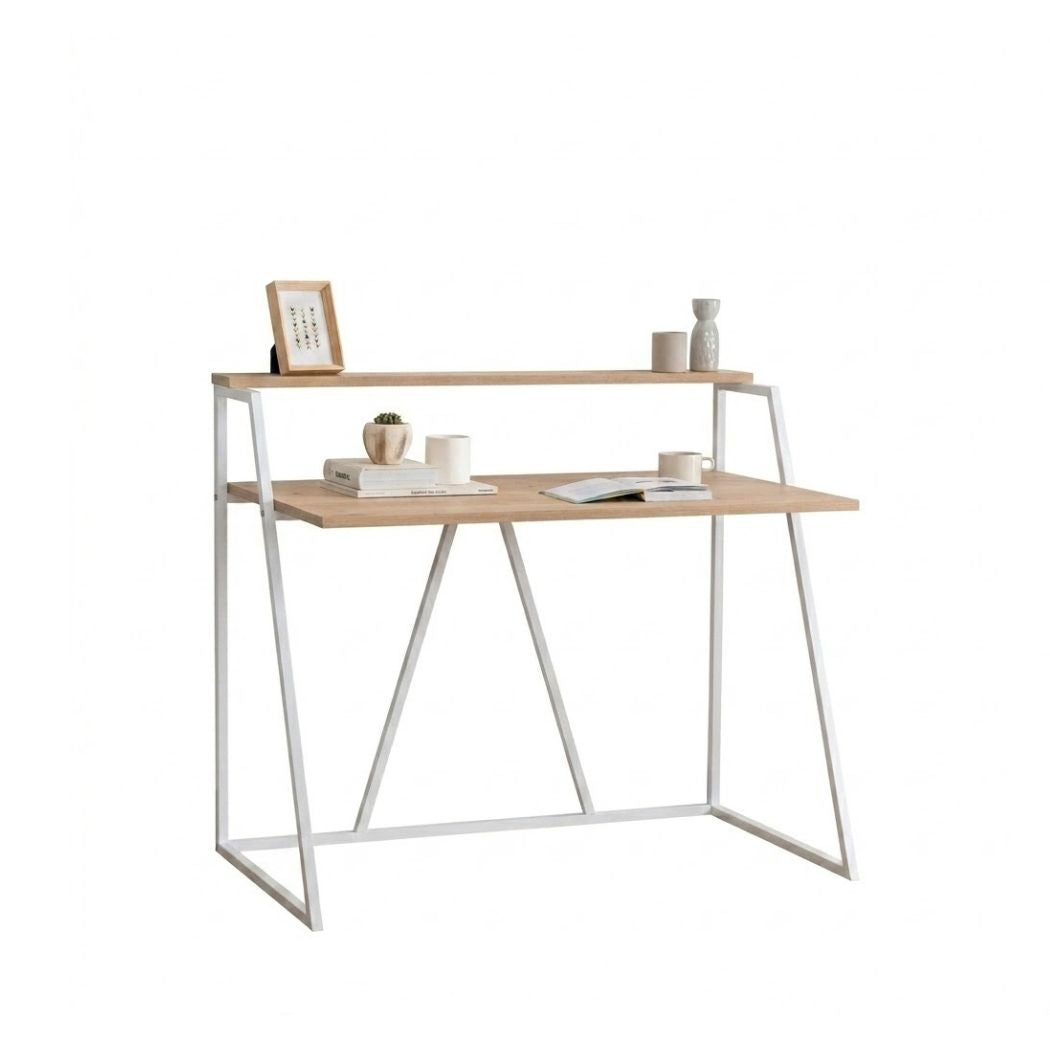 Large Steel and MDF Wood Desk with Professional Design for Work – WAF-253
