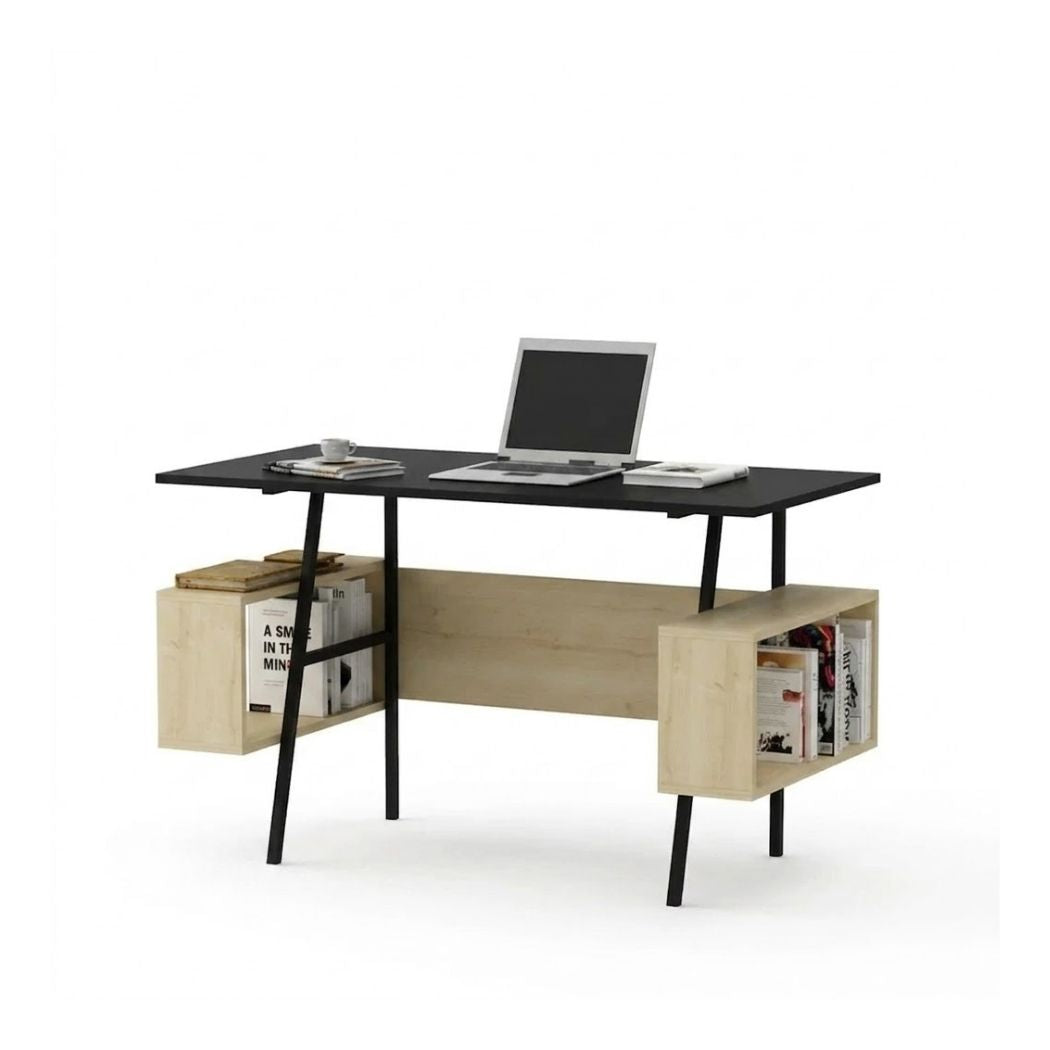 Large Steel and MDF Wood Desk with Professional Design for Work – WAF-243